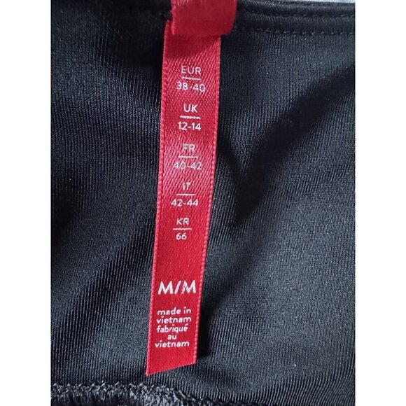 Spanx SPANXshape Women’s Sz M Faux Leather Black Pull On Leggings - Picture 5 of 9